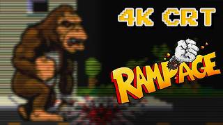 Rampage - George (Arcade / 1986) 4K CRT
