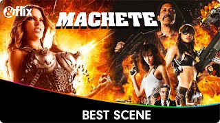 Download lagu Machete | Jessica Alba in action with Michelle Rodriguez? We're here for it! | Action | Best Scene mp3