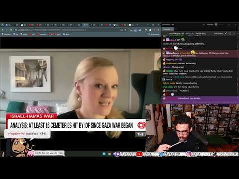 Israel Has No Shame, Now They Destroy Cemateries    /   HasanAbi  Reacts