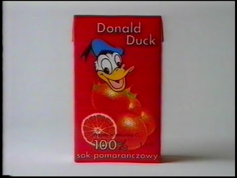 Sok Donald Duck - reklama