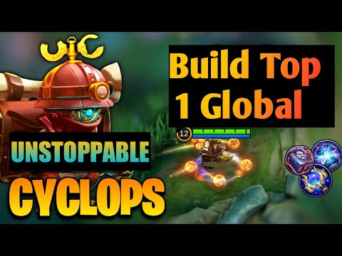 Cyclops Best Build 2023 Unstoppable  - Build Top 1 Global Cyclops ~ Mobile Legends (MLBB)