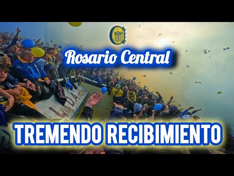 "ROSARIO CENTRAL VS NEWELL'S - TREMENDO RECIBIMIENTO 2025" Barra: Los Guerreros &bull; Club: Rosario Central