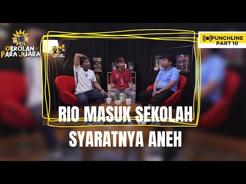 Syarat Masuk Sekolah Versi Rio Ternyata Aneh! | PUNCHLINE OPJ
