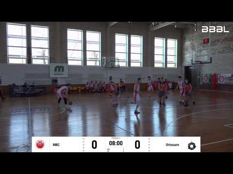 BBBL boys U16 Meshcheryakov Basketball Club 2004 - Orissaare sport 2004