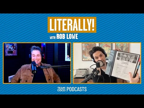 本-施瓦茨的被拒絕的笑話活頁夾|從字面上看！與羅伯-羅威的對話 (Ben Schwartz' Rejected Jokes Binder | Literally! with Rob Lowe)