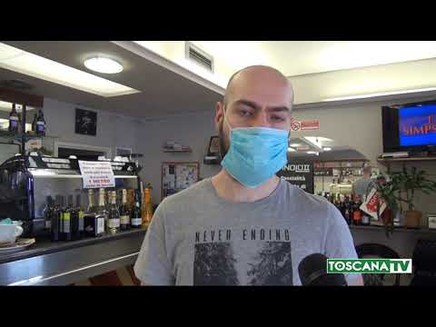 2020-05-18 PISTOIA - BAR E NEGOZI APERTI MA MANCANO CLIENTI