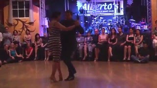 Video thumbnail for Octavio Fernandez & Corina Herrera @ Milonga @ Alberto's 2016 April 10