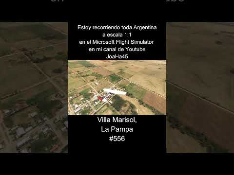 Comenten por donde quieren que pase 🇦🇷 #villamirasol #lapampa #argentina #microsoftflightsimulator