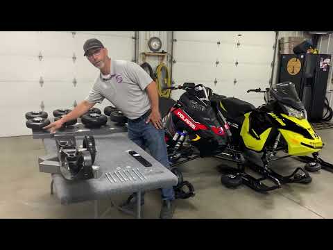 Ez Wheelz product overview.  Help to select the right wheels for your snowmobile / sled