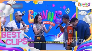 Download lagu Kaget Gila! Ayu Ting Ting Ikut Pecah Suara Dangdut #Brownis mp3