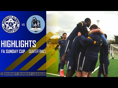 FA SUNDAY NATIONAL CUP | QUARTER FINAL | HIGHGATE ALBION VS CLUB LEWSEY