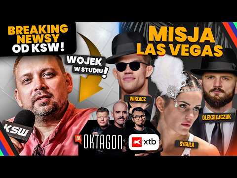 OKTAGON LIVE | DYREKTOR KSW ZDRADZA NEWSY! MISJA LAS VEGAS! TURSKI I GOŚCIE