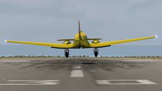 X-Plane 11-  Volando en Cuba con el Douglas DC-3
