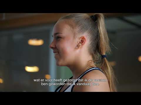 In beeld: Amélie Van Impe op het Topsportcentrum i.s.m. BNP Paribas Fortis