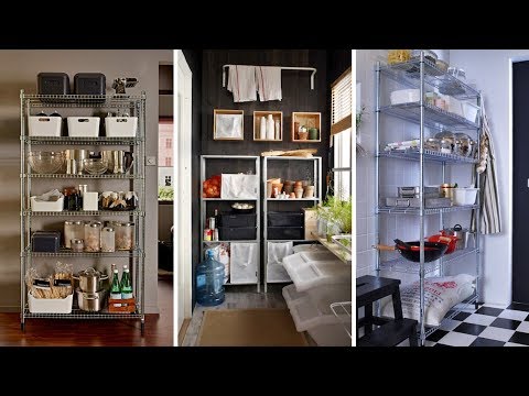 10 IKEA SHELVING UNIT IDEAS FOR SMALL PANTRY