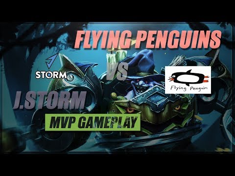 J.Storm vs Flying Penguins MVP Gameplay | ESL One Mumbai 2019 powered by Intel
