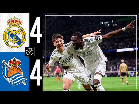 HIGHLIGHTS | Real Madrid 4-4 Real Sociedad | Copa del Rey 2024/25