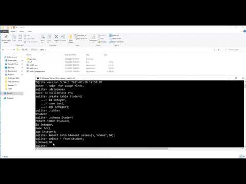 SQLITE | First Database {قواعد بيانات بالعربى}