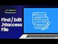 How To Find And Edit Your WordPress Htaccess File