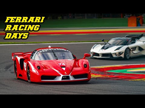 Ferrari Racing Days 2025 Spa | F1, 499P, FXX, 599xx evo, 296 Challenge, FXX-K