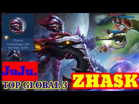 The Nightmare is Everywhere ! Top 3 global ZHASK - JuJu. | season 15 - MOBILE LEGENDS