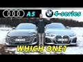 BMW 4 Series Gran Coupé Vs Audi A5 Sportback Comparison REVIEW