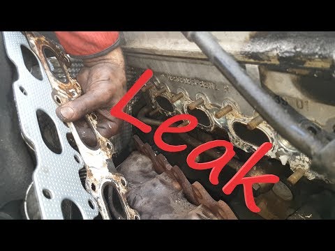 Exhaust Manifold Gasket Replacement on Mercedes w203 c200k