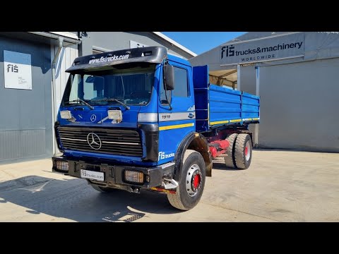 MERCEDES BENZ 1919 4x2 tipper - FIŠ TRUCKS SLOVENIA