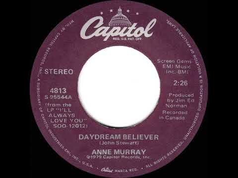 1980 HITS ARCHIVE: Daydream Believer - Anne Murray (stereo 45--#1 A/C)