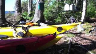preview picture of video 'H2Outfitters - Casco Bay - Kayak and Camping Trip'
