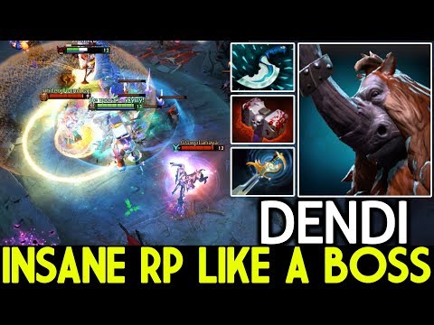 DENDI [Magnus] Insane RP Like a Boss Right Click Mid 7.22 Dota 2