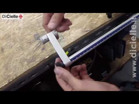 Taglierina VARGA: settaggio misura di taglio