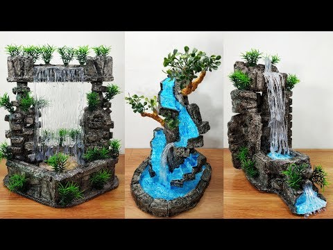 M craft top 5 waterfall fountain show piece