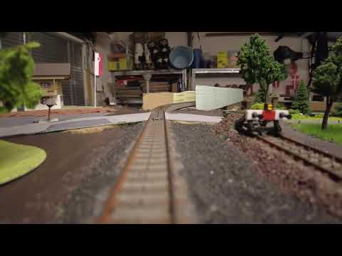 GarageSpam 10/05-21 A ride on the Side track with the temporary reversing loop