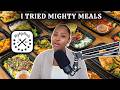 I Tried Mighty Meals Meal Prep Service Unsponsored Review Vlogmas Day 2
