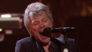 Bon Jovi perform &quot;When We Were Us&quot; at the 2018 Rock &amp; Roll Hall of Fame Induction Ceremony
