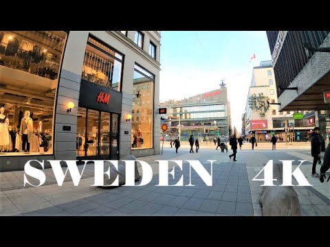 STOCKHOLM WALK 4K : Drottninggatan