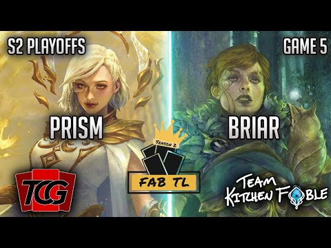 FAB League S2 Playoffs: TCGz Alex Sneed (Prism) vs. TKF Chad Spencer (Briar) | Game 5