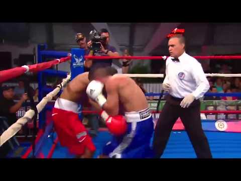 56kg Steven Fulton (USA Knockouts) vs Alberto Melian (Condors Argentina)