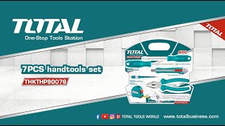 TOTAL 7PCS Handtools Set