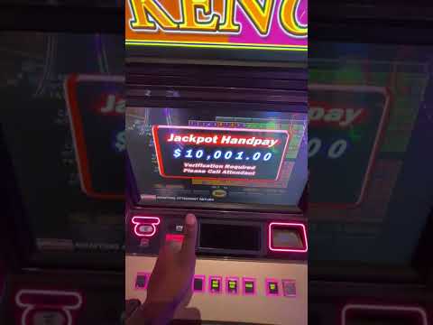 $10,000 8/8 Keno win!