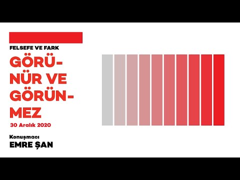 Felsefe Seminerleri - Görünür ve Görünmez