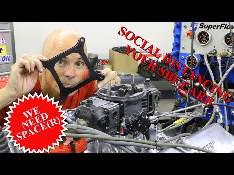 SBF CARB SPACER & INTAKE TEST