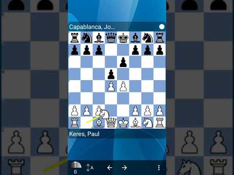 Keres vs. Capablanca