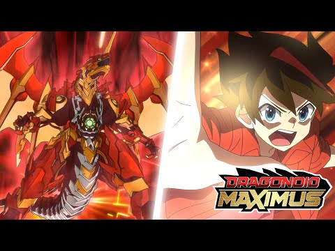 Bakugan Dragonoid EVOLUTION! Maximus Epic Battle! Bakugan Battle Planet