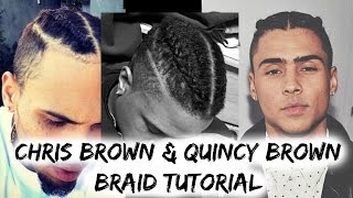 How to Get Dutch Braids | Chris Brown and Quincy Brown Braids | PrettyBoyFloyd