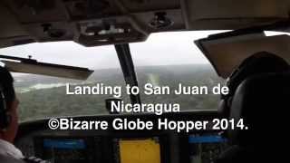 preview picture of video 'Landing to San Juan de Nicaragua'