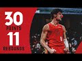 Deni Avdija Highlights Triple Double Trail Blazers 129 Cavaliers 133 March 2 2025
