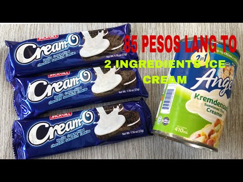 SA HALAGANG 85 php | 2 INGREDIENTS ONLY COOKIES AND CREAM ICE CREAM