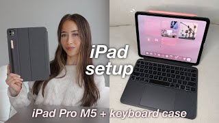 My iPad Pro M5 Setup 2026 ☁️ | the best keyboard case + aesthetic customization ‧₊˚